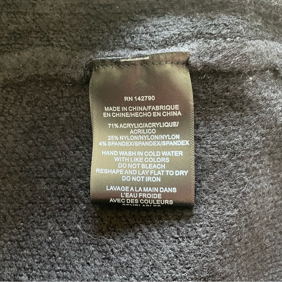 Vertigo Paris Black Open Front Sweater Jacket with Faux Fur Pockets, NWT, M - Picture 4 of 8